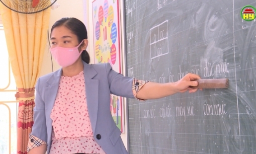 Cô giáo giàu lòng nhân ái