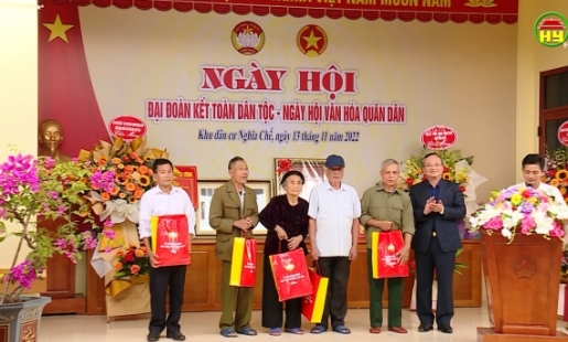 Ngày hội đại đoàn kết khu dân cư thôn Nghĩa Chế