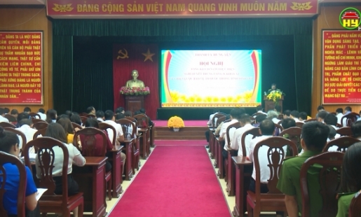 Thành uỷ Hưng Yên tổng kết 10 năm thực hiện nghị quyết TW 8 khoá XI về chiến lược bảo vệ Tổ quốc trong tình hình mới.