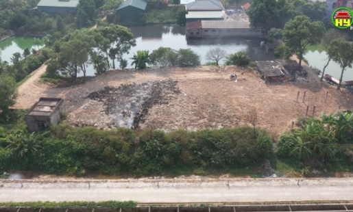 Xã Cẩm Xá, Thị xã Mỹ Hào chưa tích cực xử lý bãi rác tự phát gây ô nhiễm môi trường.