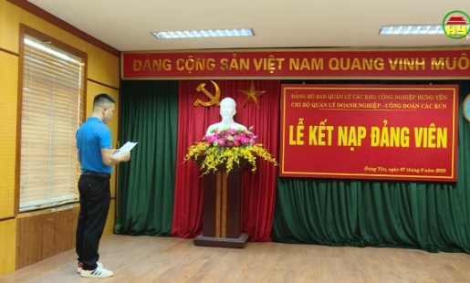 Đẩy mạnh kết nạp đảng viên trong doanh nghiệp