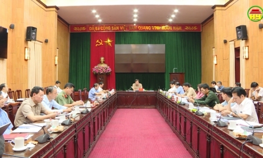 Đẩy nhanh tiến độ triển khai thực hiện các dự án trọng điểm