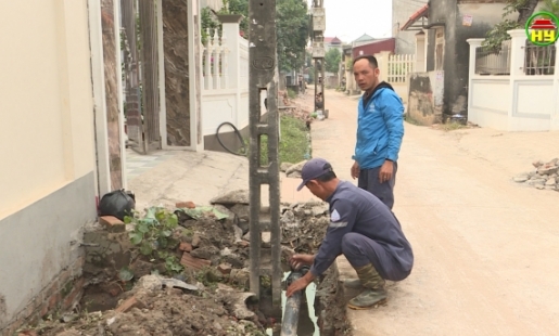 Vỡ đường ống nước sạch gây mất nước tại nhiều địa phương