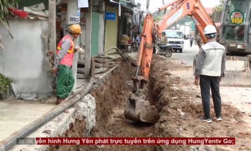 Giải phóng mặt bằng cho đường trục khu kinh tế