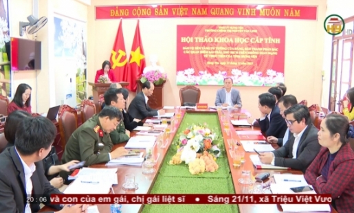 Hội thảo khoa học cấp tỉnh về bảo vệ nền tảng tư tưởng của Đảng