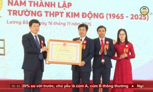  Kỷ niệm 60 năm thành lập trường THPT Kim Động