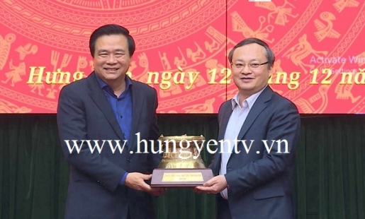  Tỉnh kết nghĩa Long An thăm, làm việc tại Hưng Yên