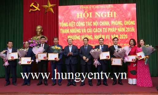 Ban Nội chính Tỉnh ủy triển khai nhiệm vụ năm 2020