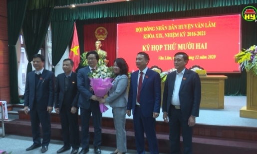 Kỳ họp thứ 12, HĐND huyện Văn Lâm khóa XIX