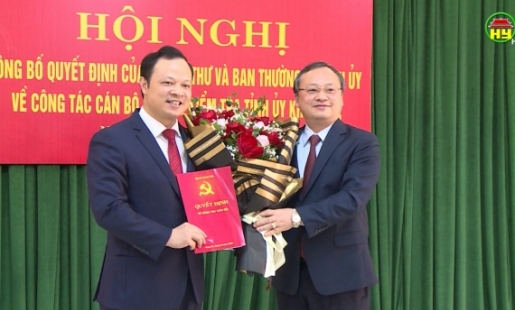 Trao quyết định bổ nhiệm lãnh đạo Ủy ban Kiểm tra Tỉnh ủy