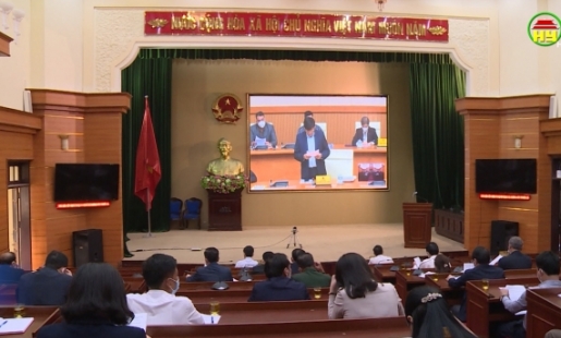 Chính phủ họp trực tuyến bàn giải pháp cấp bách phòng chống dịch Covid - 19.