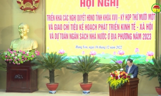 Chủ động, sáng tạo thực hiện thắng lợi các nhiệm vụ phát triển kinh tế xã hội năm 2023