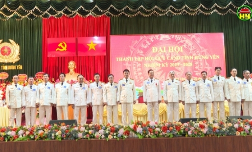 Đại hội Cựu Công an tỉnh Hưng Yên