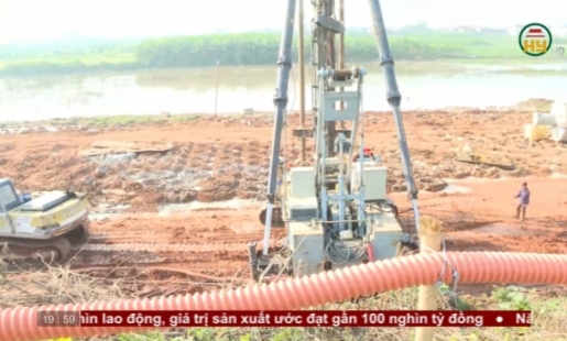 Giải phóng mặt bằng đường kết nối di sản