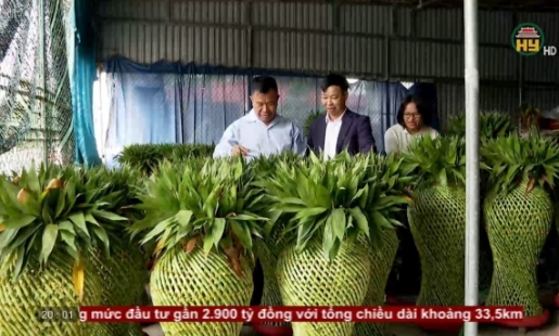 Làng phát lộc vào vụ tết