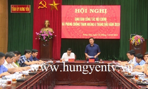 Tăng cường giữ gìn an ninh chính trị chuẩn bị cho Đại hội Đảng các cấp ở Hưng Yên