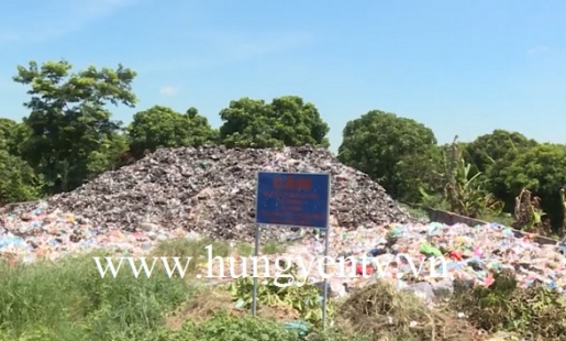 Khoái Châu: Tình trạng tồn đọng rác thải nhiều năm ở thôn Bình Kiều, gây ô nhiễm môi trường