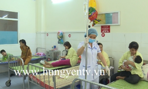 Thời tiết diễn biến thất thường khiến tỷ lệ trẻ mắc cúm A nhập viện điều trị tăng cao