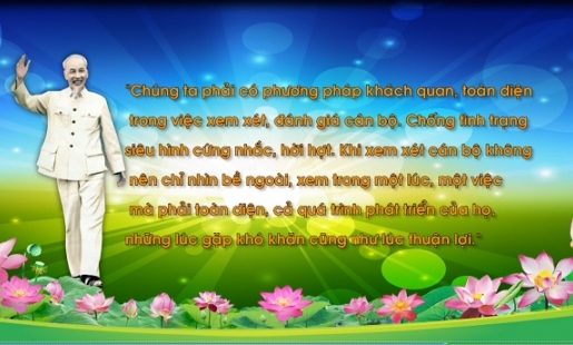 Bác Hồ với công tác cán bộ