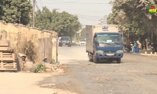 Chậm giải phóng mặt bằng Dự án nạo vét sông tại Nút cầu treo huyện Yên Mỹ