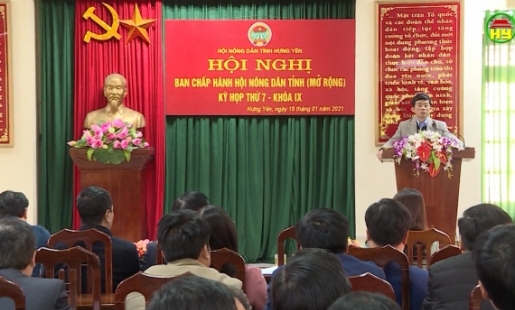 Hội Nông dân tỉnh triển khai nhiệm vụ năm 2021