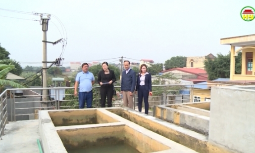 Hưng Yên đột phá trong việc cung cấp nước sạch