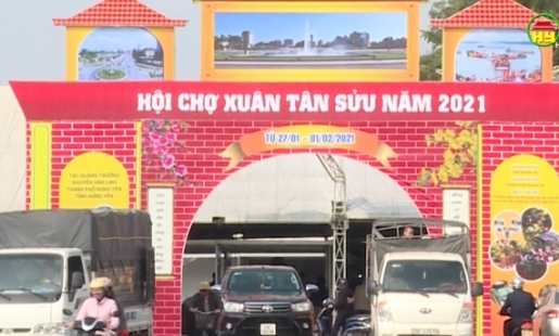 Khai mạc Hội chợ xuân Tân Sửu 2021.