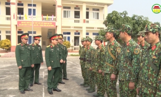 Kiểm tra công tác SSCĐ bảo vệ Đại hội Đảng