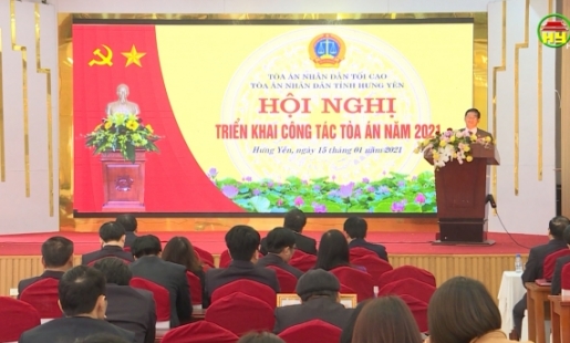 Tòa án nhân dân tỉnh triển khai nhiệm vụ năm 2021