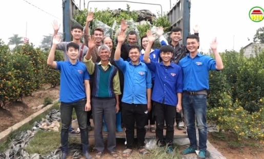 Huyện Văn Giang gửi tặng 130 cây quất cảnh cho cán bộ, chiến sĩ và nhân dân trên đảo Trường  Sa