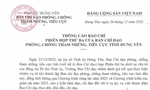 Thông báo: Tuyển dụng viên chức vào làm việc tại Đài Phát thanh và truyền hình Hưng Yên năm 2022