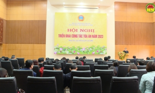 Triển khai nhiệm vụ công tác Toà án năm 2023