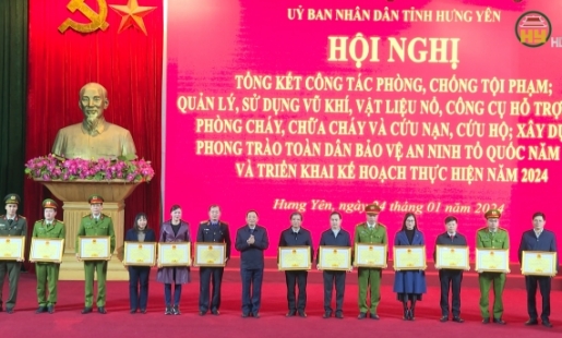 Hưng Yên tổng kết phong trào toàn dân bảo vệ an ninh tổ quốc năm 2023