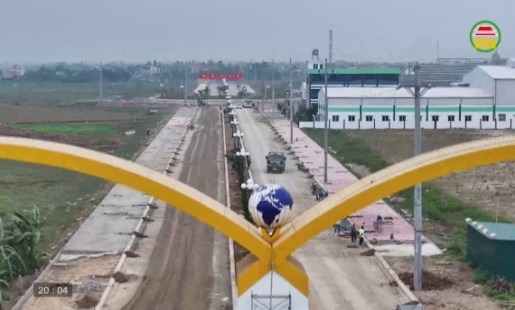 Hoàn thiện hạ tầng cụm công nghiệp