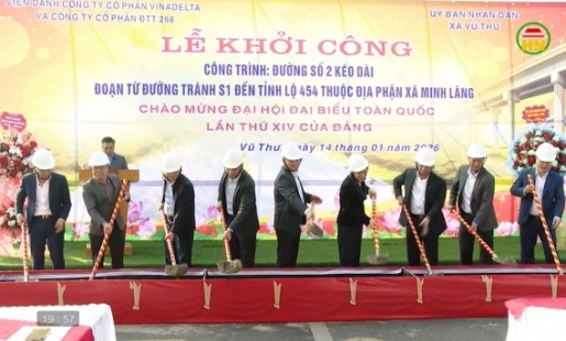Khởi công công trình giao thông