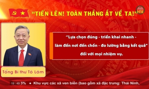 “ Tiến lên! Toàn thắng ắt về ta” Lời hiệu triệu của niềm tin và khát vọng phát triển