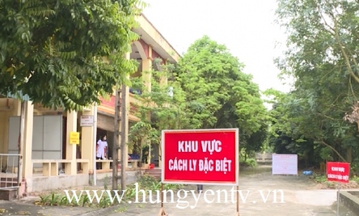 Hưng Yên còn gần 580 trường hợp cách ly phòng dịch Covid - 19