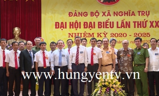 Đại tướng Tô Lâm dự Đại hội Đảng bộ xã Nghĩa Trụ, huyện Văn Giang