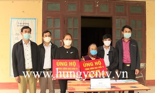 Khoái Châu: Tiếp nhận 2,1 tỷ đồng ủng hộ phòng, chống dịch Covid – 19