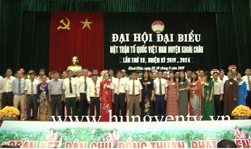 Đại hội MTTQ Việt Nam huyện Khoái Châu nhiệm kỳ 2019-2024