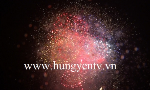 Hân hoan thời khắc giao thừa ở thành phố Hưng Yên