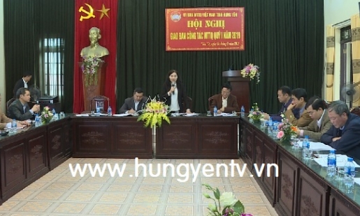 Tập trung tổ chức thành công đại hội MTTQ cấp cơ sở ở Hưng Yên