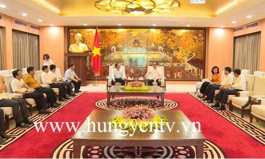 Hưng Yên và Hà Nội thống nhất nhiều nội dung hợp tác phát triển