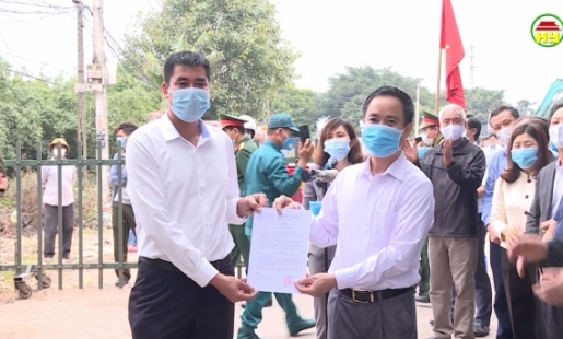 Kết thúc phong tỏa xã Yên Phú và dừng giãn cách xã hội tại huyện Yên Mỹ, huyện Khoái Châu