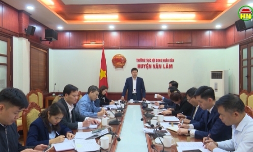 Chủ tịch HĐND tỉnh và Ban kinh tế ngân sách HĐND tỉnh làm việc tại Văn Lâm