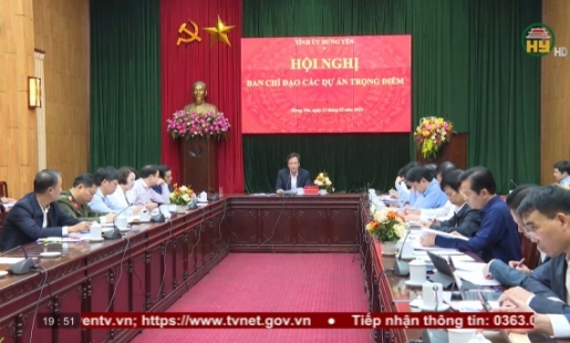 Đánh giá tiến độ các công trình trọng điểm tỉnh 