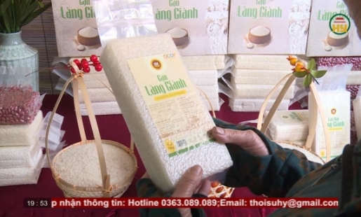 Gạo OCOP Hưng Yên được giá dịp Tết