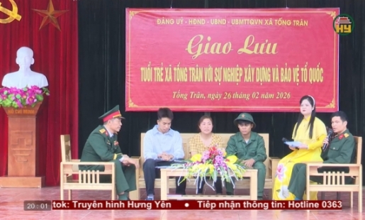 Giao lưu tuổi trẻ lên đường nhập ngũ