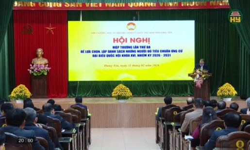  Hiệp thương lần 3 bầu cử đại biểu Quốc hội và HĐND tỉnh