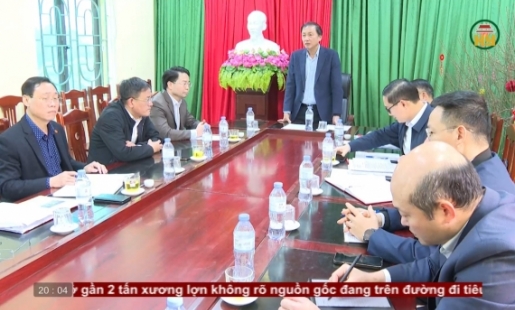 Kiểm tra tiến độ dự án khu phức hợp Khoái Châu